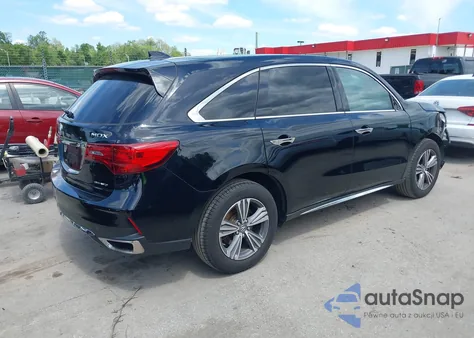 2019 Acura Mdx Standard from USA, damaged, VIN 5J8YD4H39KL034129